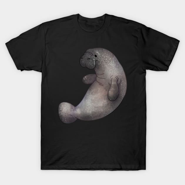 Cozy Manatee T-Shirt by Phoenix Baldwin